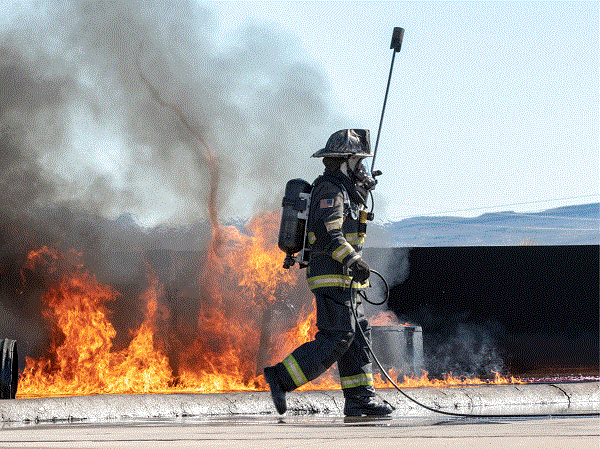 Calendar Cover 2019 firefighter image