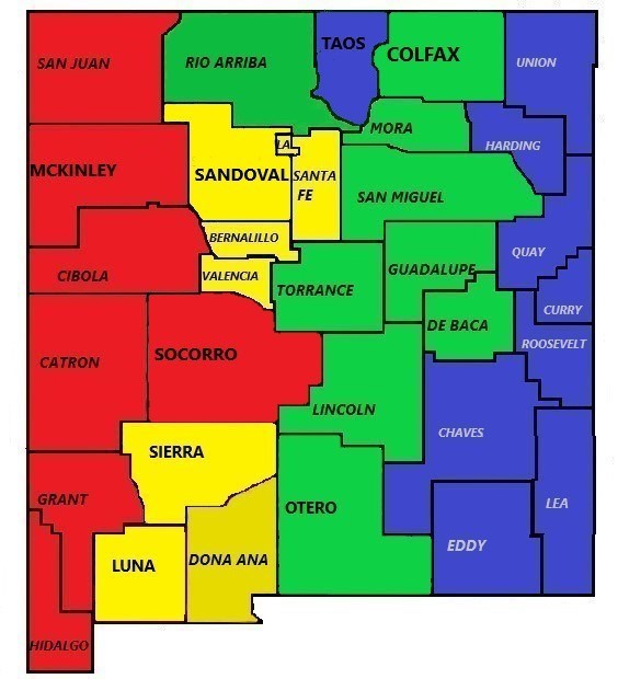 SFMO Map 072022 Stare Fire Marshal Service Area Map