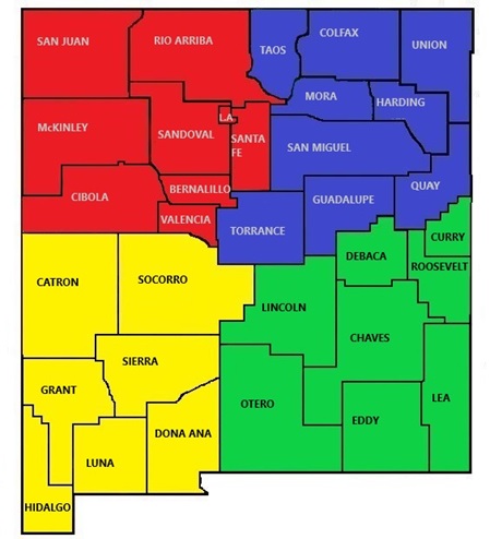 Stare Fire Marshal Service Area Map